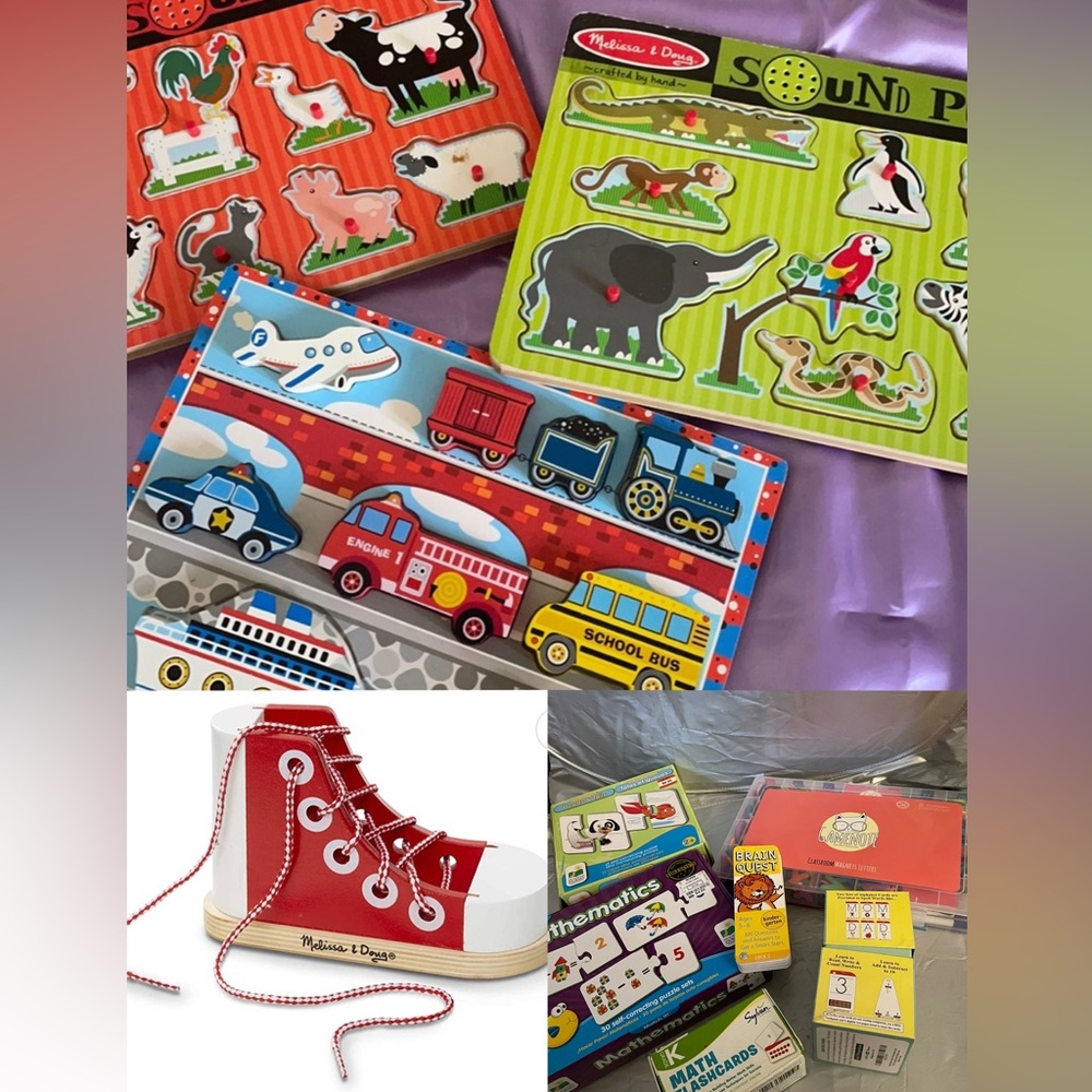 Set of 10 learning games.